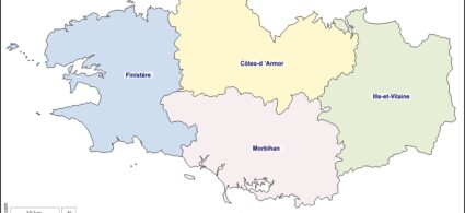 Plan de la Bretagne